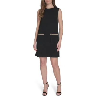 Tommy Hilfiger Sleeveless Patch Pocket Shift Dress