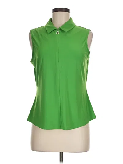 Pre-owned Tommy Hilfiger Sleeveless T-shirt In Green