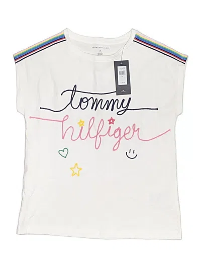 Pre-owned Tommy Hilfiger Kids' Sleeveless T-shirt In Ivory