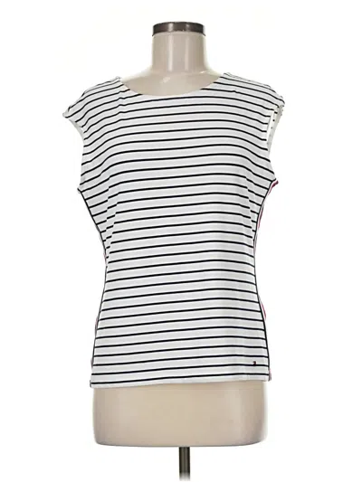 Pre-owned Tommy Hilfiger Sleeveless T-shirt In White