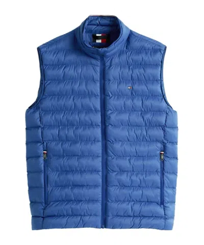 Tommy Hilfiger Sleeveless Vest In Blue