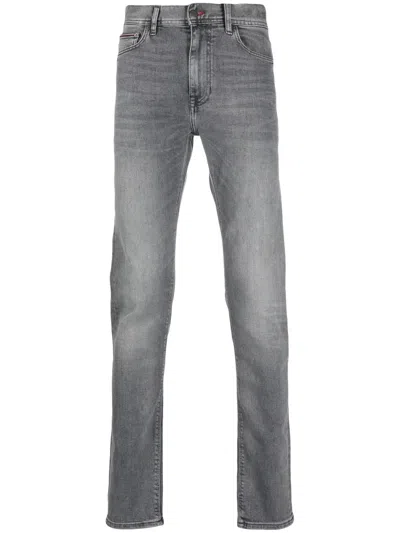 Tommy Hilfiger Slim-cut Jeans In 灰色