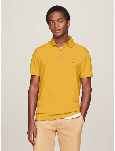 Tommy Hilfiger Slim Fit 1985 Polo In City Yellow