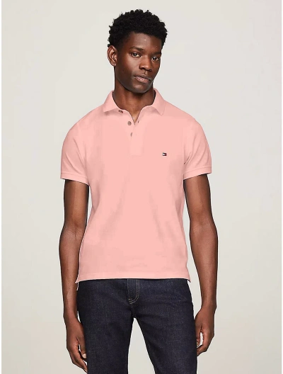 Tommy Hilfiger Slim Fit 1985 Polo In Teaberry Blossom