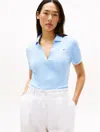 Tommy Hilfiger Slim Fit 1985 Tipped Polo In Blue