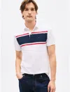 Tommy Hilfiger Slim Fit Block Stripe Polo