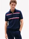 Tommy Hilfiger Slim Fit Block Stripe Polo