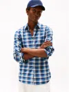 Tommy Hilfiger Slim Fit Check Stretch Poplin Shirt