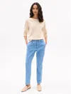 Tommy Hilfiger Slim Fit Chino In Light Wash Chambray