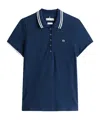 Tommy Hilfiger Feminine Sporty Slim Polo Clothing In Blue