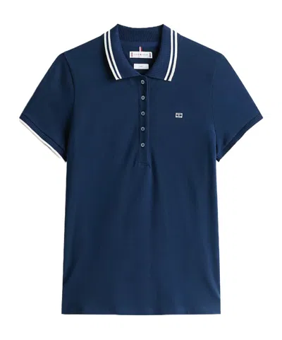 TOMMY HILFIGER LOGO POLO TOP