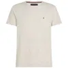 Tommy Hilfiger Slim-fit Flag Embroidery Cotton T-shirt