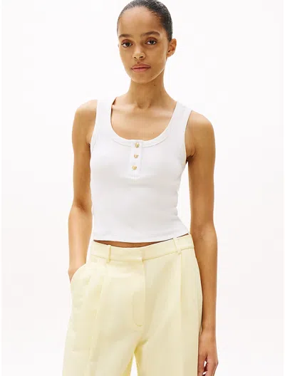 Tommy Hilfiger Slim Fit Gold In Ecru
