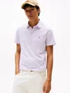 Tommy Hilfiger Slim Fit Jersey Knit Polo In Lilac Sprig