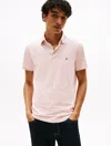 Tommy Hilfiger Slim Fit Jersey Knit Polo In Whimsy Pink