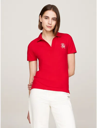Tommy Hilfiger Slim Fit Open In Red
