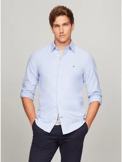Tommy Hilfiger Slim Fit Oxford Shirt In Provence