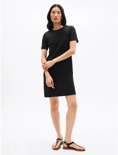 Tommy Hilfiger Slim Fit Solid Short In Black