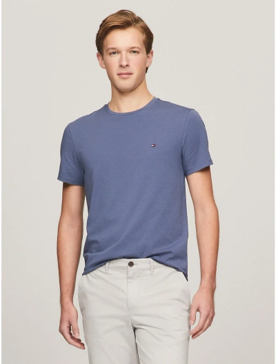 Tommy Hilfiger Slim Fit Solid T In Bank Blue