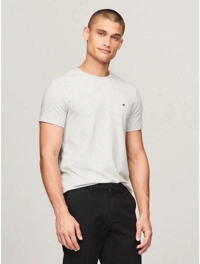 Tommy Hilfiger Slim Fit Solid T In Grey Heather