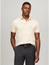 Tommy Hilfiger Slim Fit Stretch Pique Polo In Classic Beige