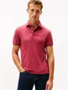 Tommy Hilfiger Slim Fit Stretch Pique Polo In Red