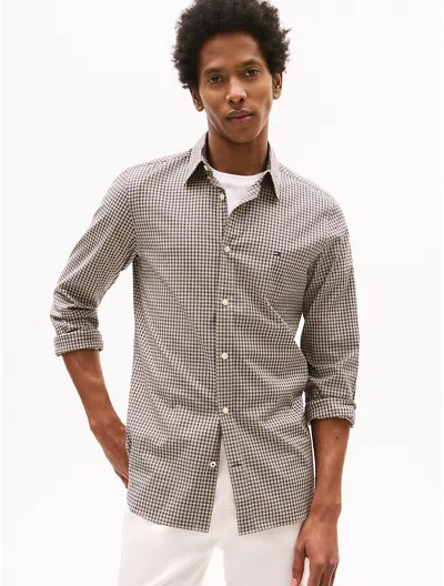 Tommy Hilfiger Slim Fit Stretch Poplin Shirt In Trench