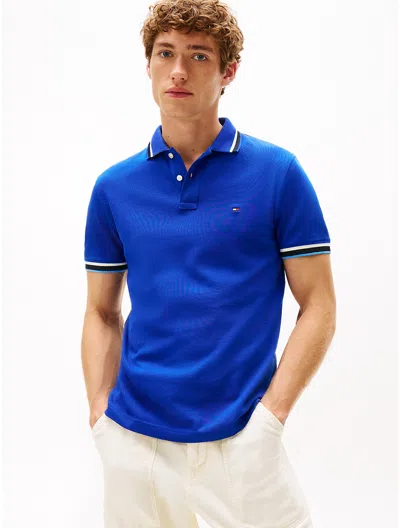 Tommy Hilfiger Slim Fit Stripe In Blue