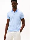 Tommy Hilfiger Slim Fit Stripe Polo In Blue