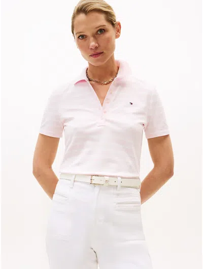 Tommy Hilfiger Stripe Stretch In Cradle Pink Multi