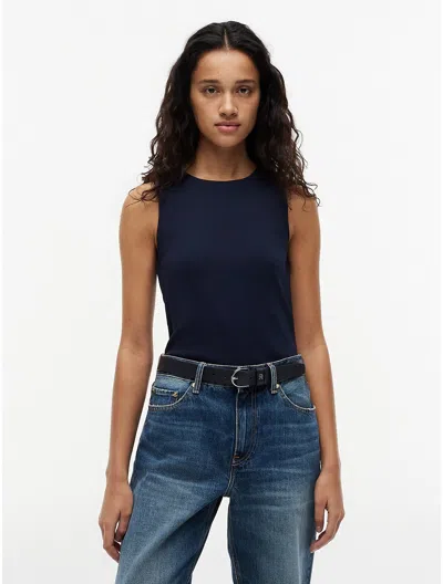 Tommy Hilfiger Slim Fit Tank Top In Blue