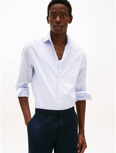 Tommy Hilfiger Slim Fit Thflex Check Dress Shirt