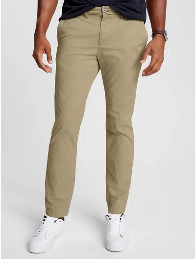 Tommy Hilfiger Slim Fit Thflex Comfort Stretch Chino In Brown