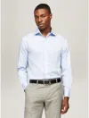 Tommy Hilfiger Slim Fit Thflex Dress Shirt In Light Blue