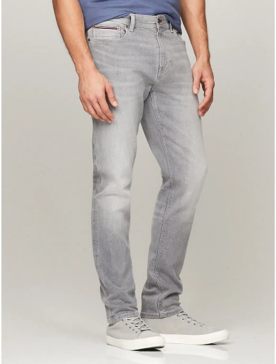 Tommy Hilfiger Slim Fit Thflex Gray Jean In Grey Wash