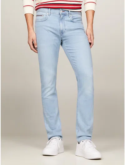 Tommy Hilfiger Slim Fit Thflex Light Wash Jean In Emmet Indigo