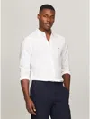 Tommy Hilfiger Slim Fit Thflex Poplin Shirt In Optic White