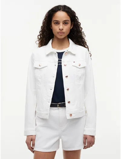 Tommy Hilfiger Chest-pockets Denim Jacket In Multi