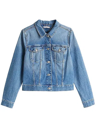 Tommy Hilfiger Button-fastening Denim Jacket In Blue