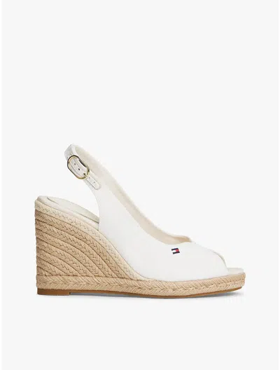 Tommy Hilfiger Slingback Wedge Espadrille Sandal In Multi