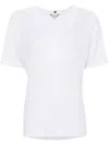 Tommy Hilfiger Slub-textured T-shirt In White