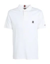 Tommy Hilfiger Small Imd Reg Polo Man Polo Shirt White Size L Cotton In White