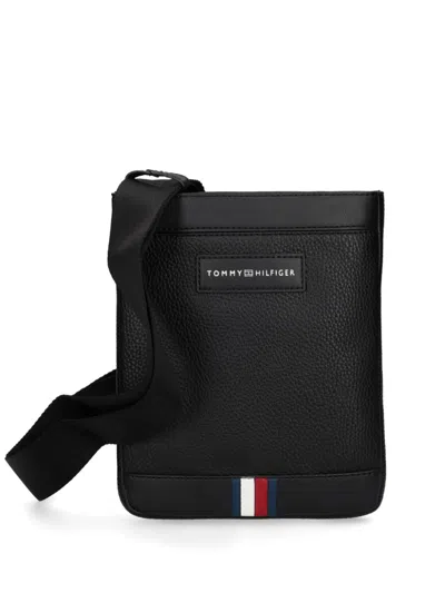 Tommy Hilfiger Small Th Business Cross Body Bag In Black