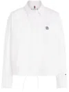 Tommy Hilfiger Smd Blouson Drawstring Ls Shirt Clothing In White