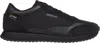 Tommy Hilfiger Panelled Low-top Sneakers In Nero Neri E Grigi