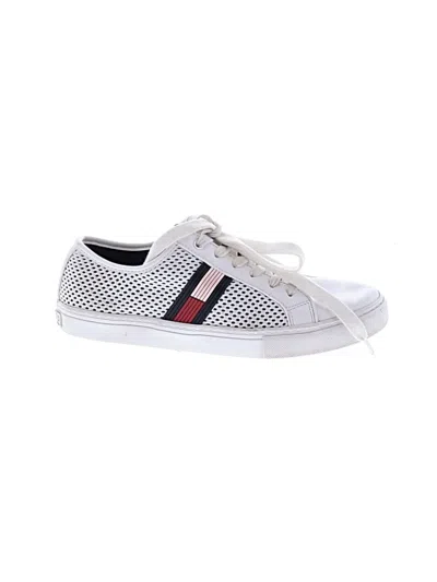 Pre-owned Tommy Hilfiger Sneakers In White