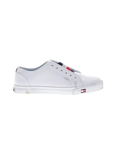 Pre-owned Tommy Hilfiger Sneakers In White