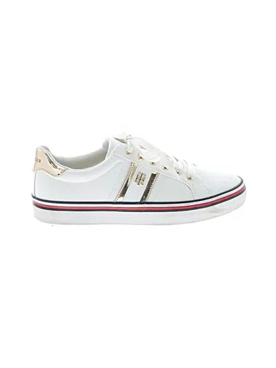 Pre-owned Tommy Hilfiger Sneakers In White