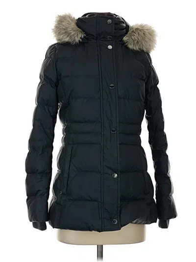 Pre-owned Tommy Hilfiger Snow Jacket In Black