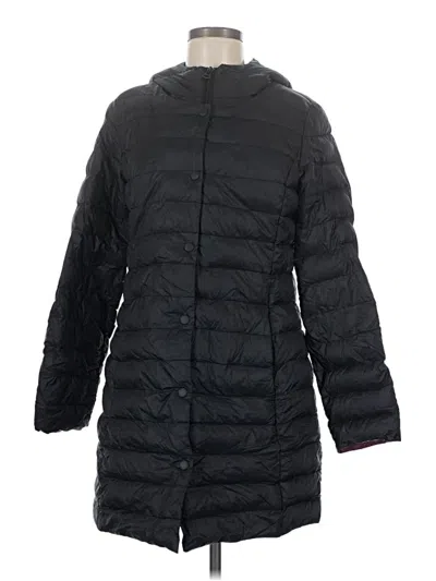 Pre-owned Tommy Hilfiger Snow Jacket In Black